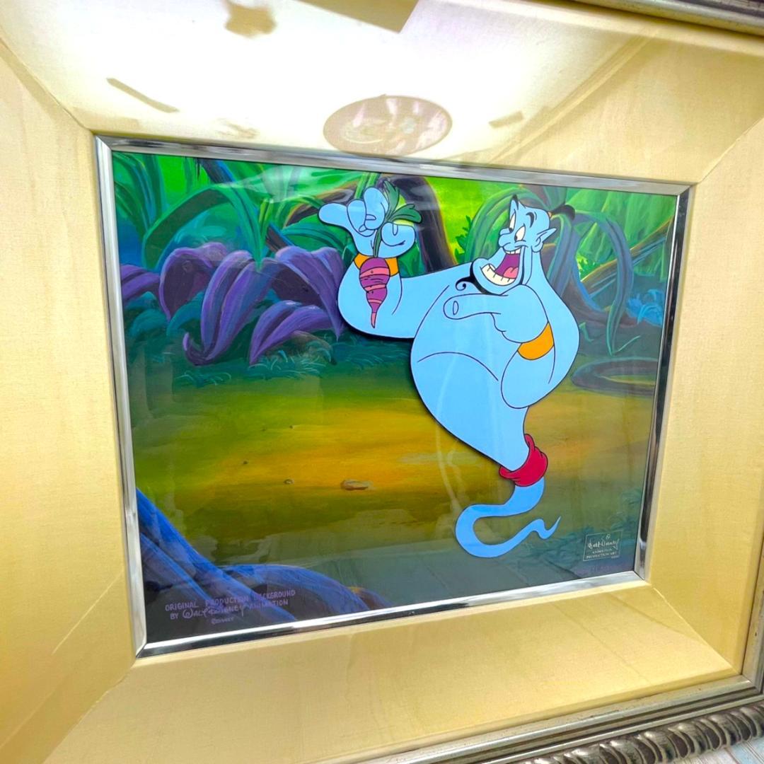 激レア セル画★アラジンと魔法のランプ Aladdin ジーニー Genie