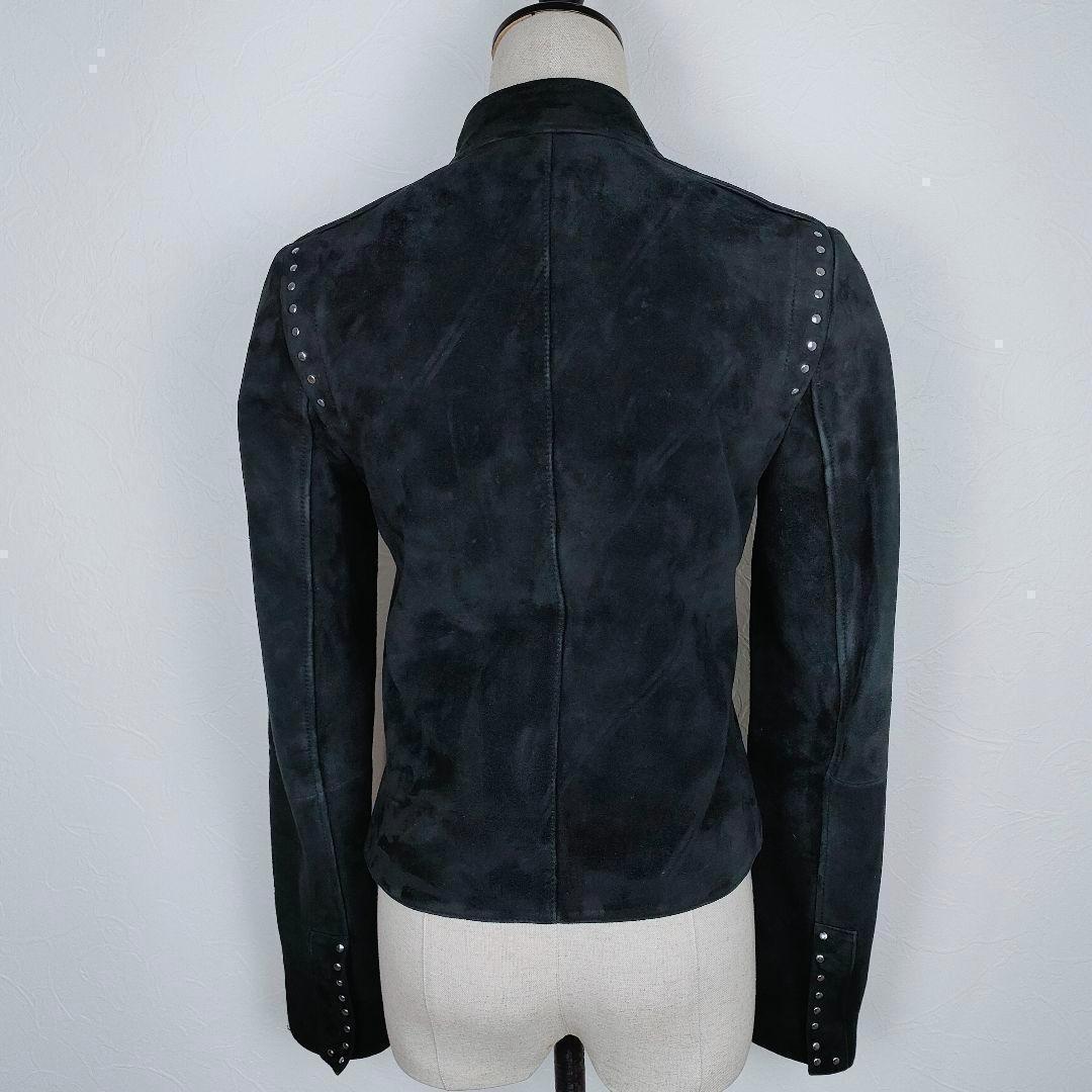 【a021】Theory セオリー 美品 レザー ジャケット 羊革 スエード S