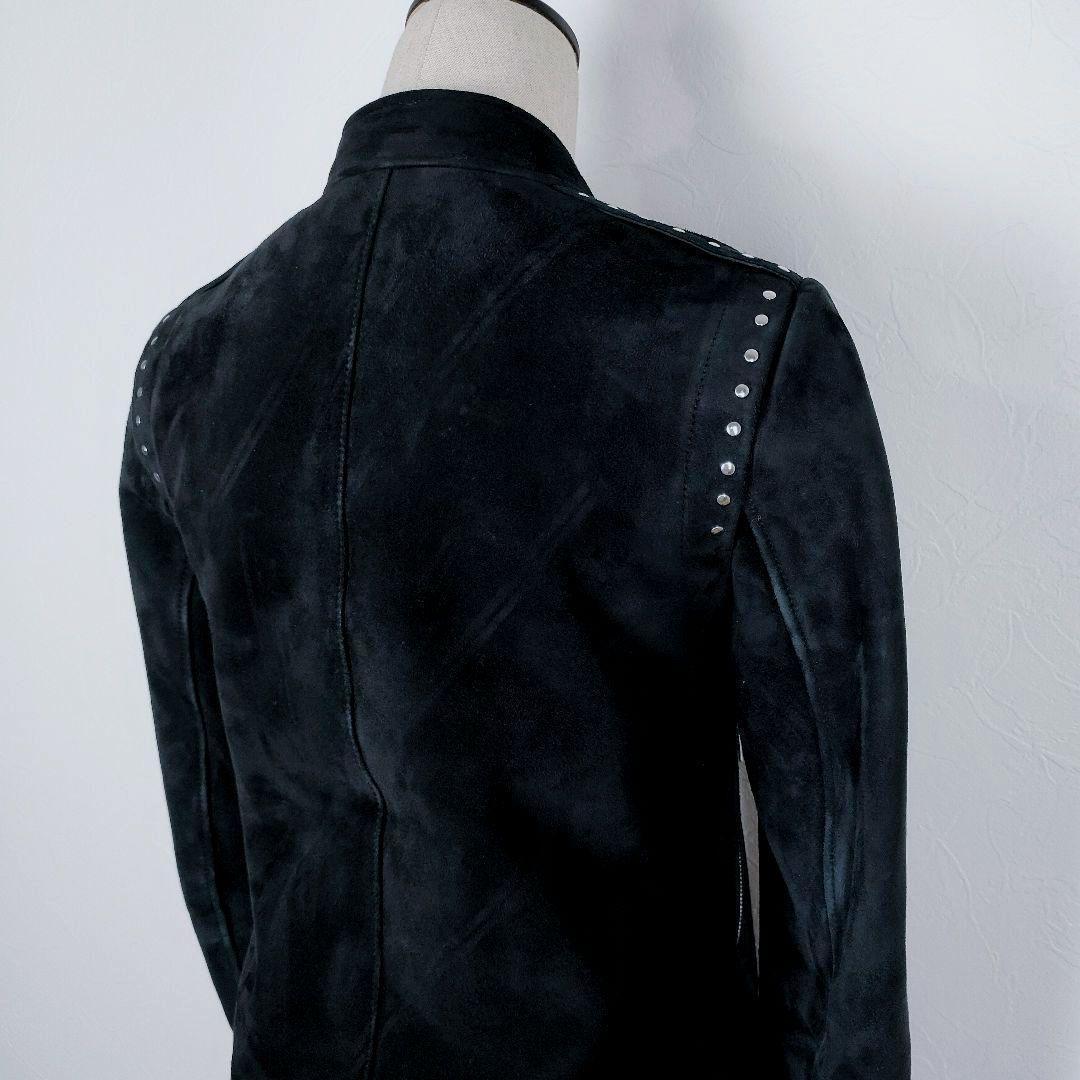 【a021】Theory セオリー 美品 レザー ジャケット 羊革 スエード S