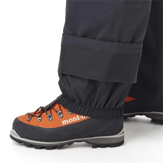 モンベル　メンズ　防水　中綿　パウダーステップ　パンツ　スノースポーツ用　黒　S