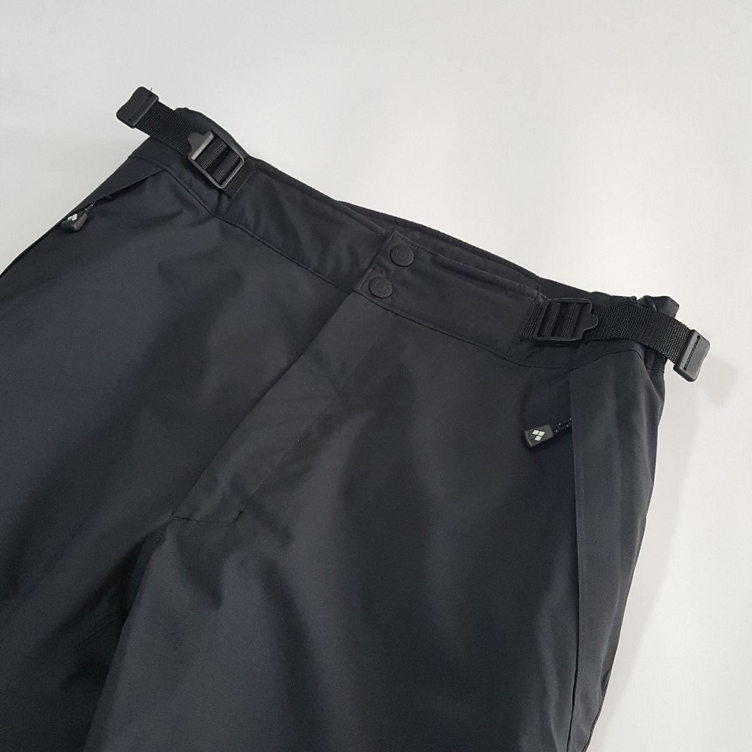 モンベル　メンズ　防水　中綿　パウダーステップ　パンツ　スノースポーツ用　黒　S