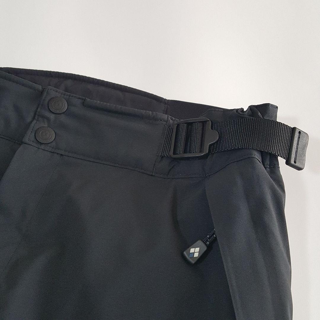 モンベル　メンズ　防水　中綿　パウダーステップ　パンツ　スノースポーツ用　黒　S