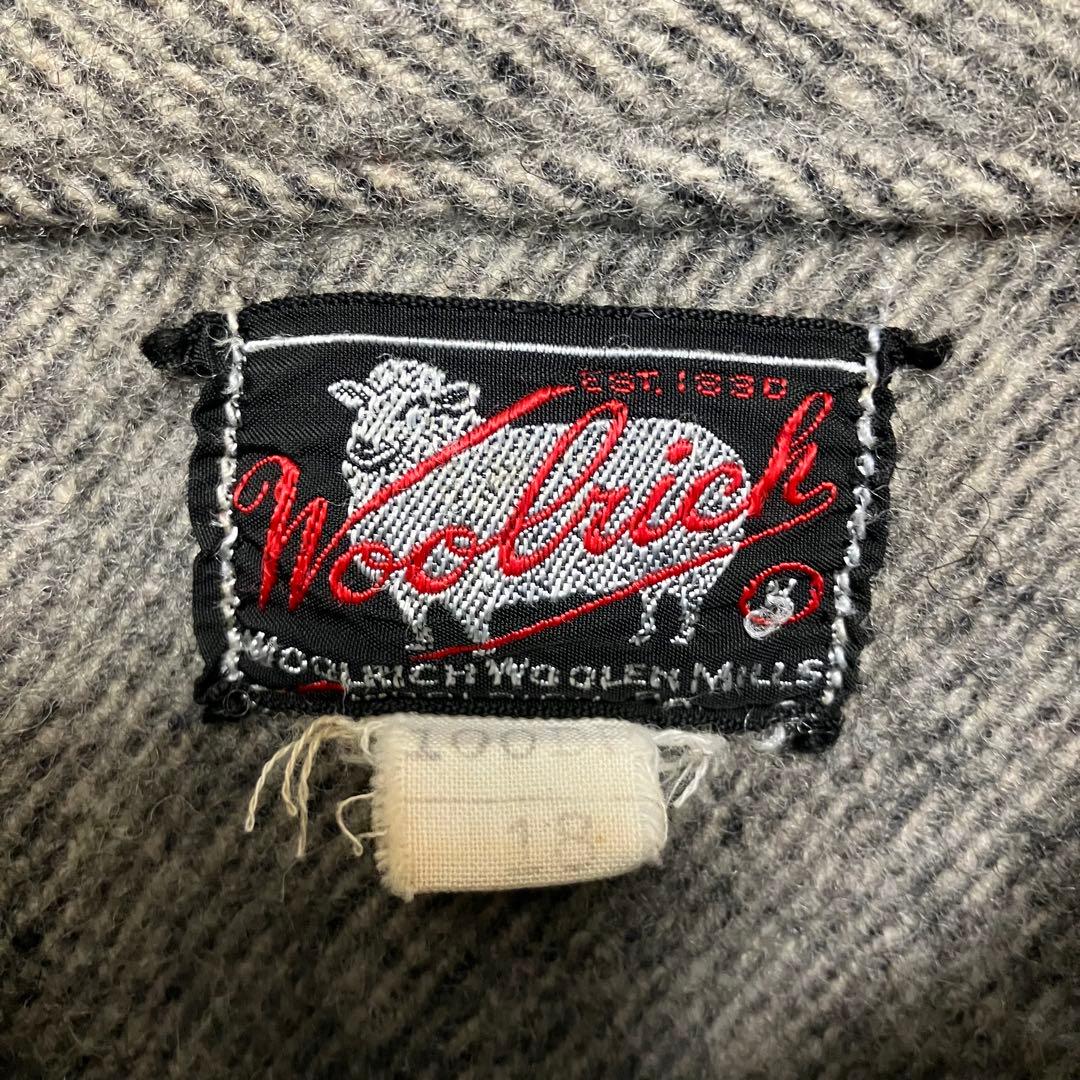 り*ん様 希少 50s vintage woolrich ビブシャツ プルオーバ