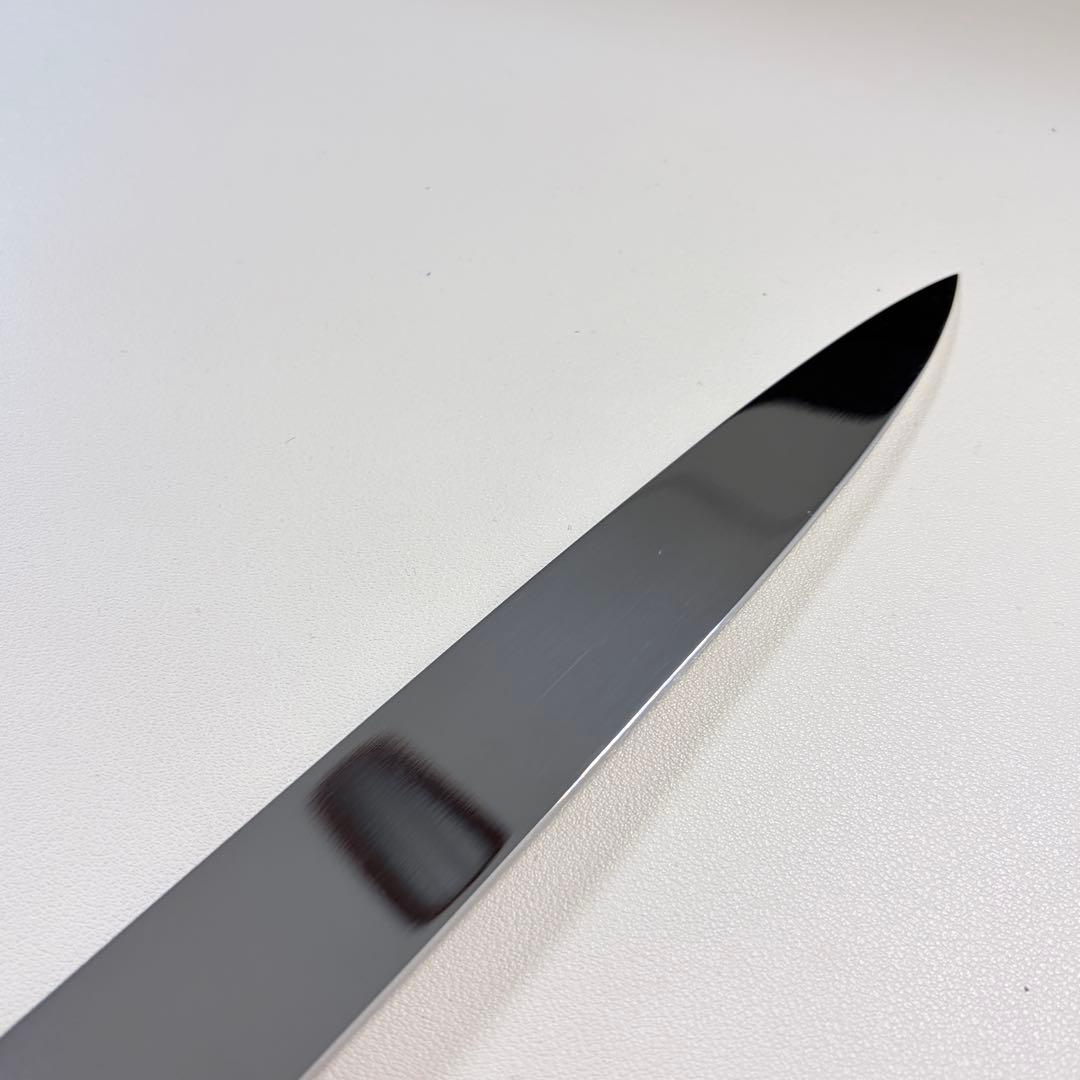 270mm 柳刃包丁 鏡面　黒檀八角柄 刺身包丁 「全鋼」︐