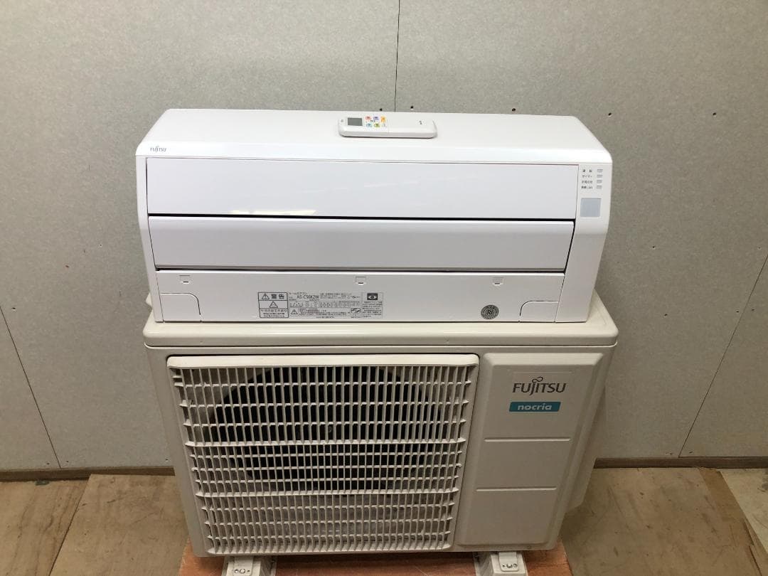 中古美品！富士通 ノクリアAS-C56K2W エアコ　15～23畳 250317
