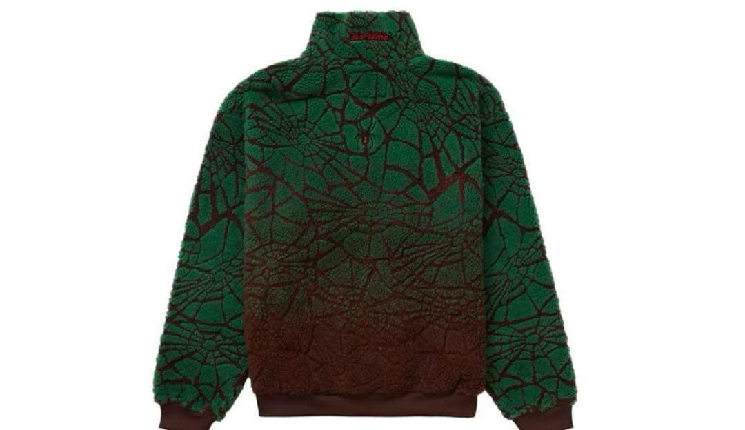 supremeスパイダージャケット
