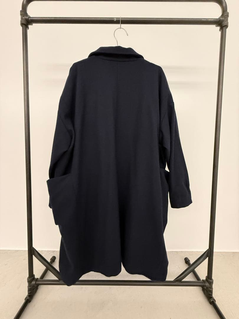 ネイビー チェスターコート ダブルブレスト　80's 90's vintage