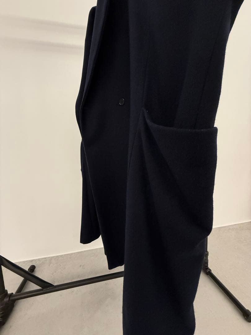 ネイビー チェスターコート ダブルブレスト　80's 90's vintage