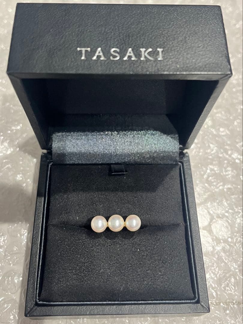 TASAKI バランス プラス リング 13号 K18 箱・保証書付 真珠6mm