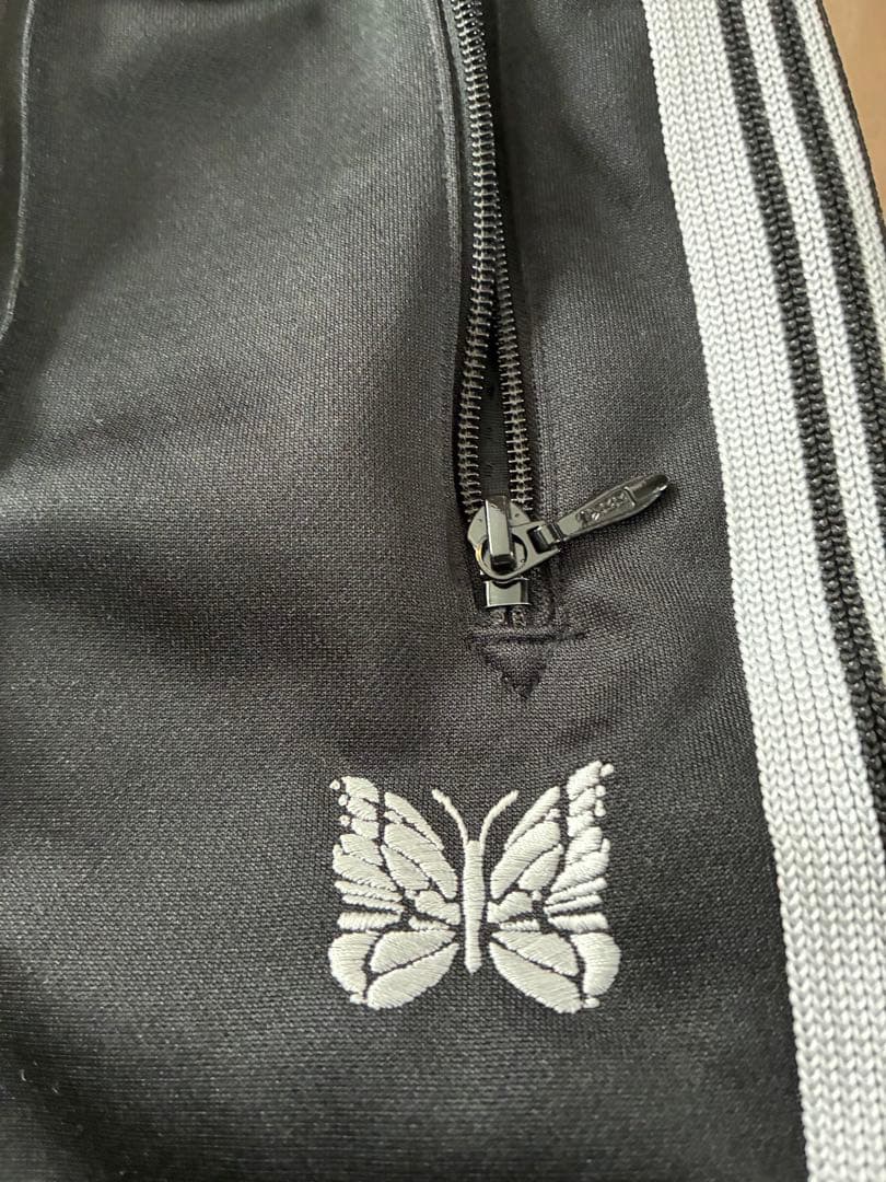 needles ニードルズ ブラック トラックパンツ Lサイズ　ナロー