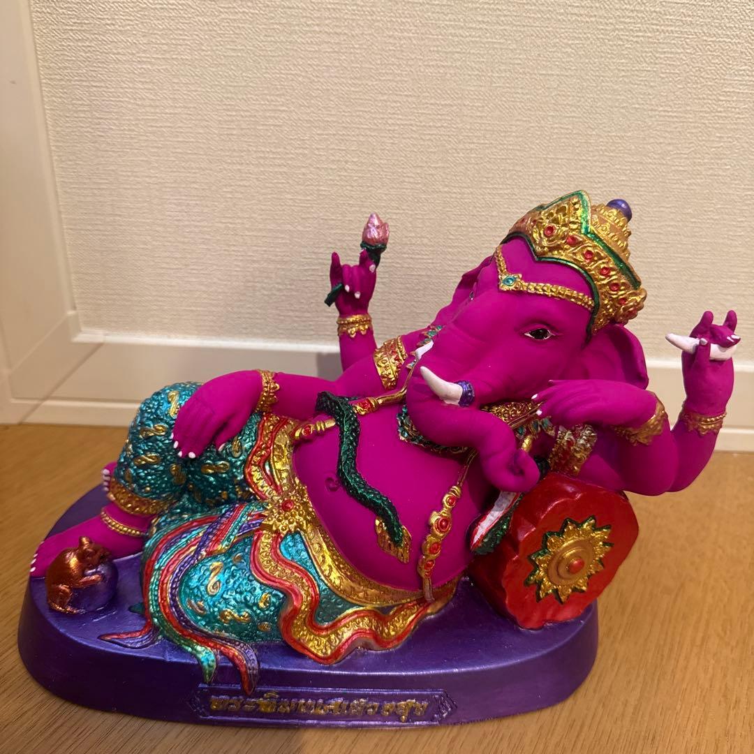 大人気ピンクガネーシャ！3倍速で願いが叶うワット・サマーンラタナラーム限定50