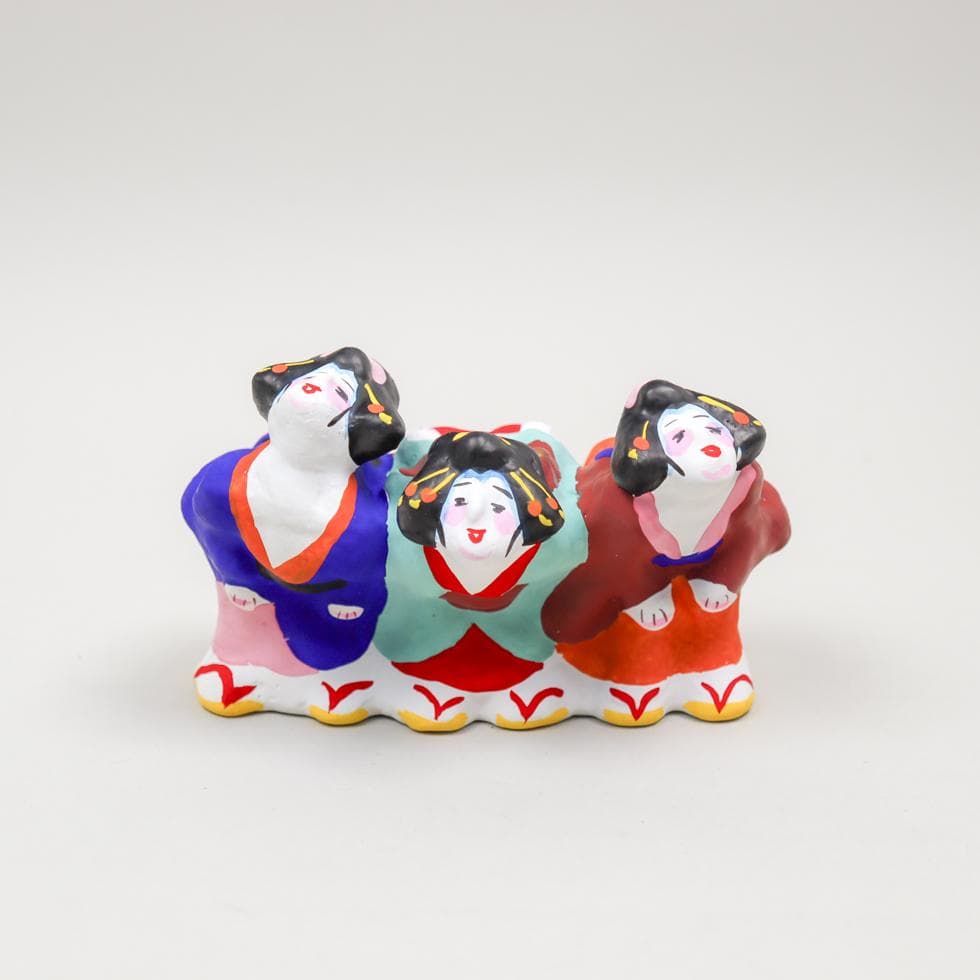 つればり人形 土人形 土佐 郷土玩具