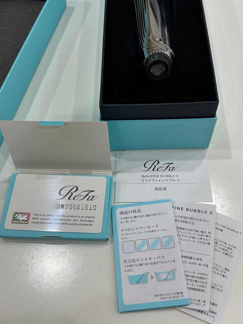 ReFa シャワーヘッド　ファインバブルS リファ　正規品　MTG 新タイプ