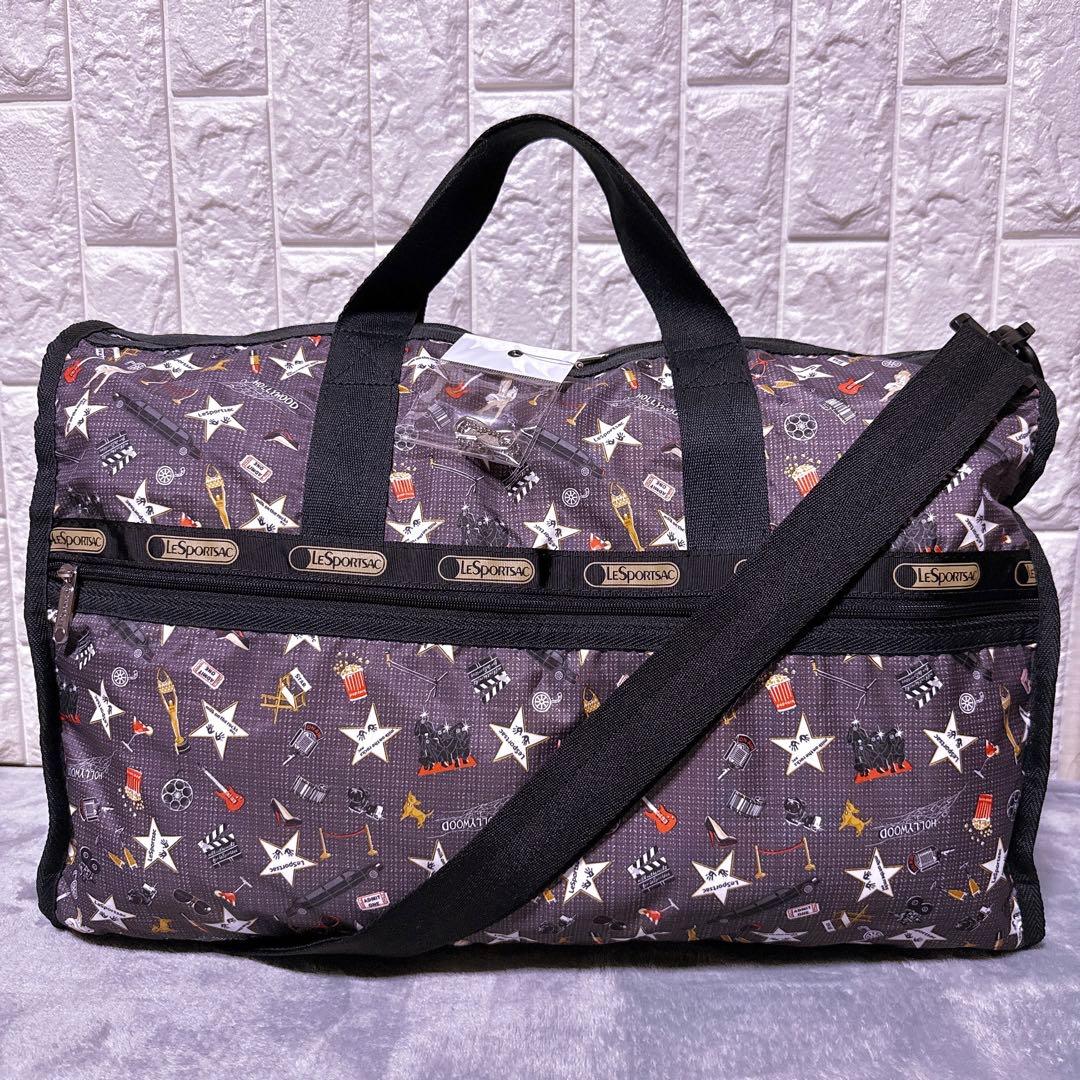 【未使用】レスポートサック ボストンバッグ 2way XL 特大 ハリウッド 鍵