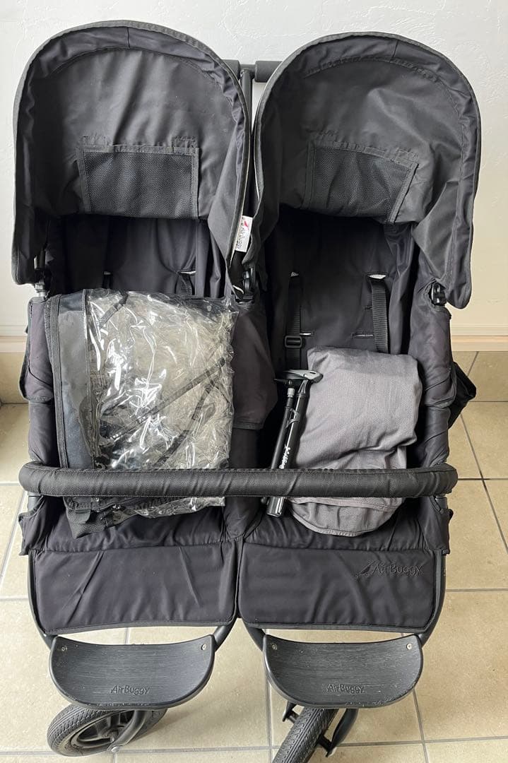 ⭐️美品　エアバギー　ココダブル　2人乗りベビーカー　ベビーカー　　双子ベビーカー