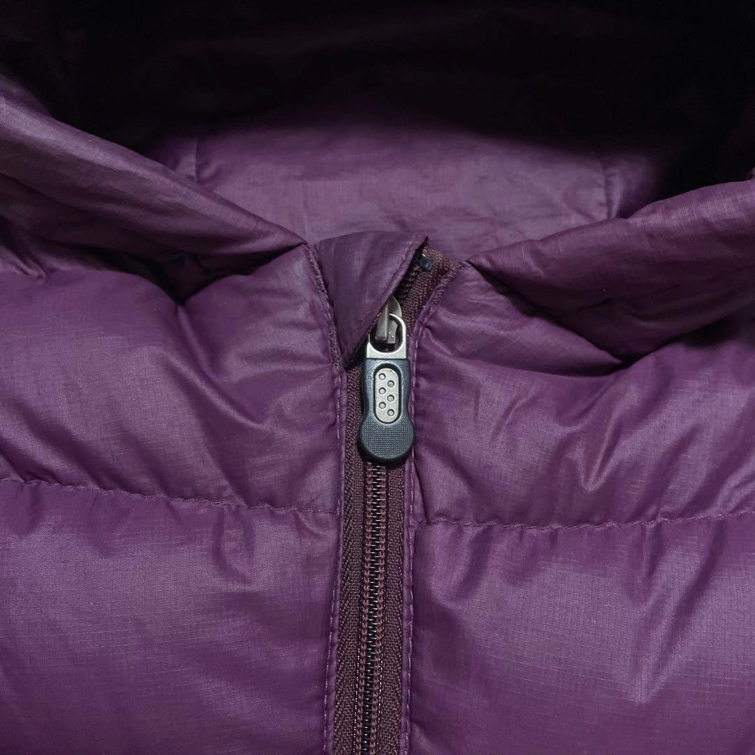 2011年製 patagonia ダウンセーターフーディ 84710 パープル
