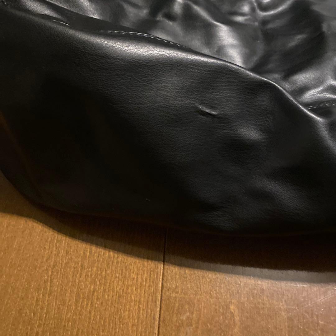 コムデギャルソンオム メッセージャー ショルダー ロゴ バッグ