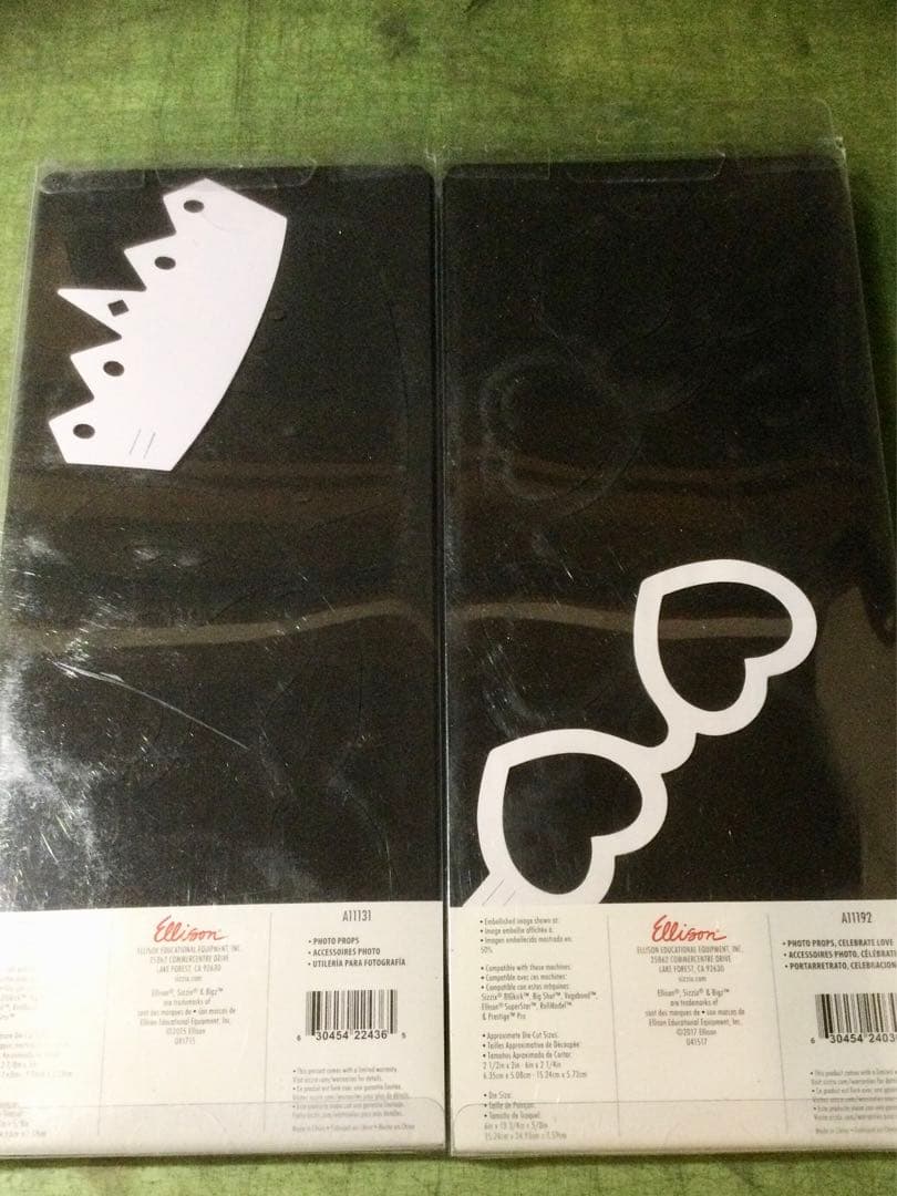 sizzix シジックス　XLダイ　フォトプロップス２種セット　レアダイ未開封品