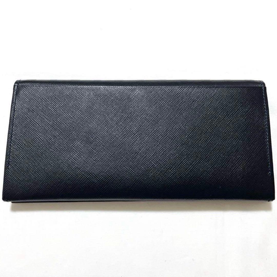 新品　DAKS ダックス　紳士用　本革　日本製　長財布　ブラック