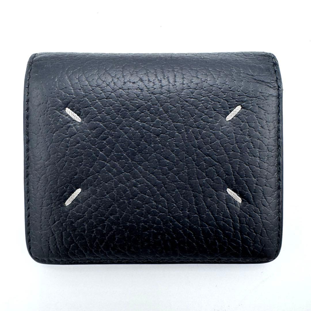 メゾンマルジェラ 4ステッチ 二つ折り財布 バイフォールド ポッパーウォレット