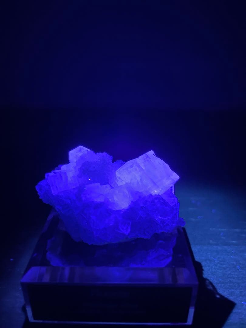 フランス産　フローライト×クォーツ　蛍石水晶　鉱物標本