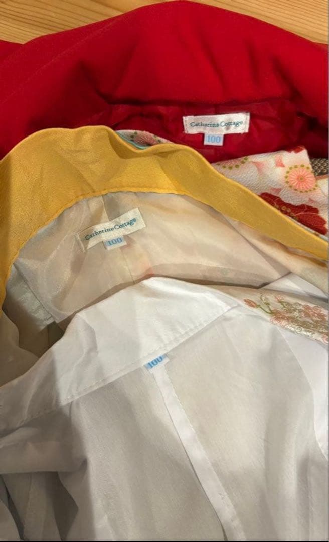 子供用着物・被布・肌着の3点セット