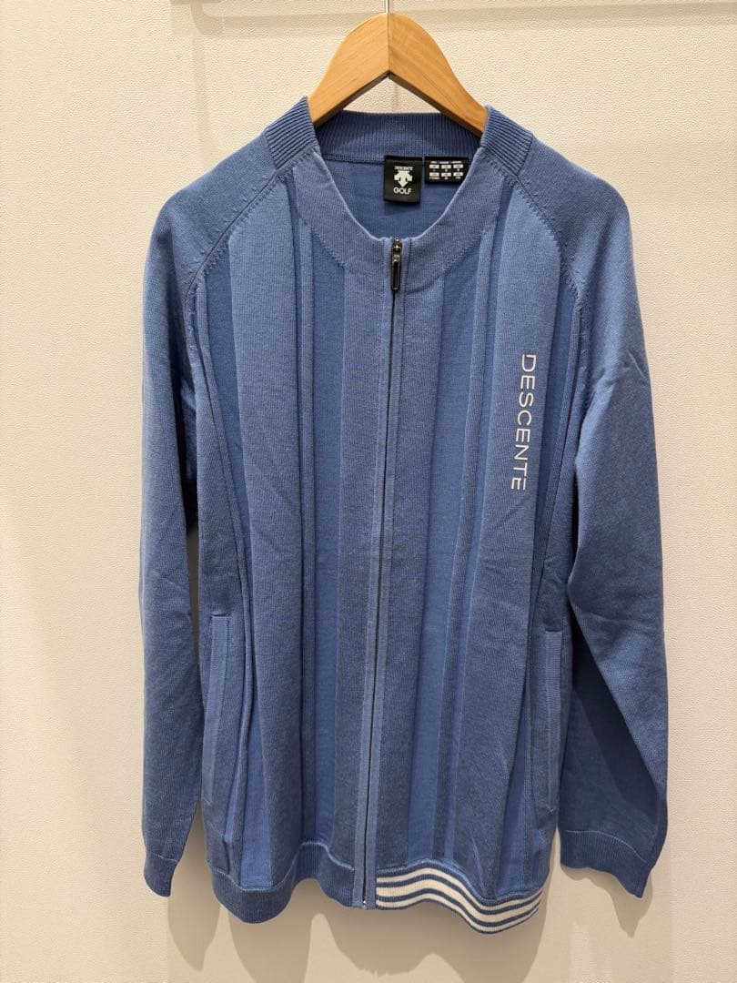 DESCENTE GOLF ニットブルゾン