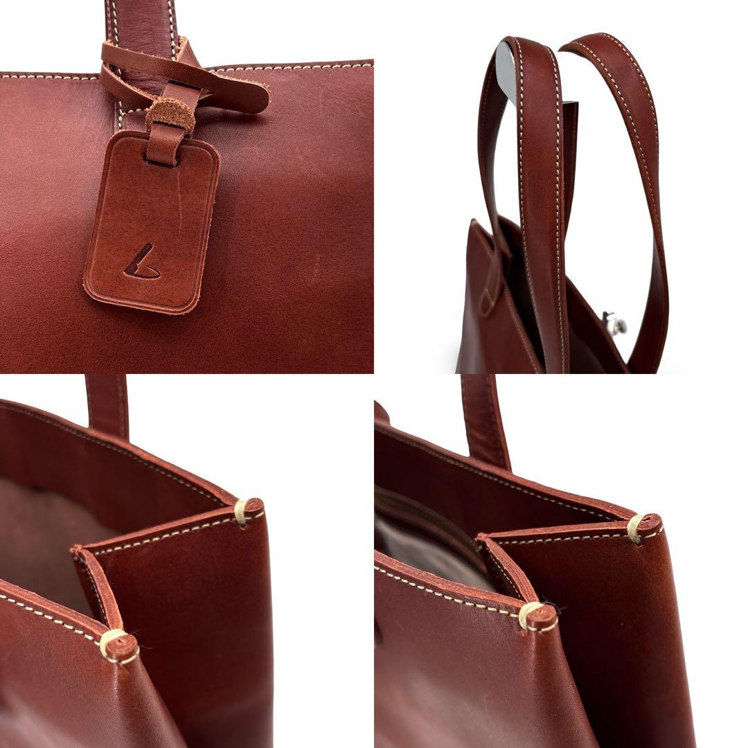 【極美品】土屋鞄製造所 ディアリオ トールトートバック ショルダー　レザー 革