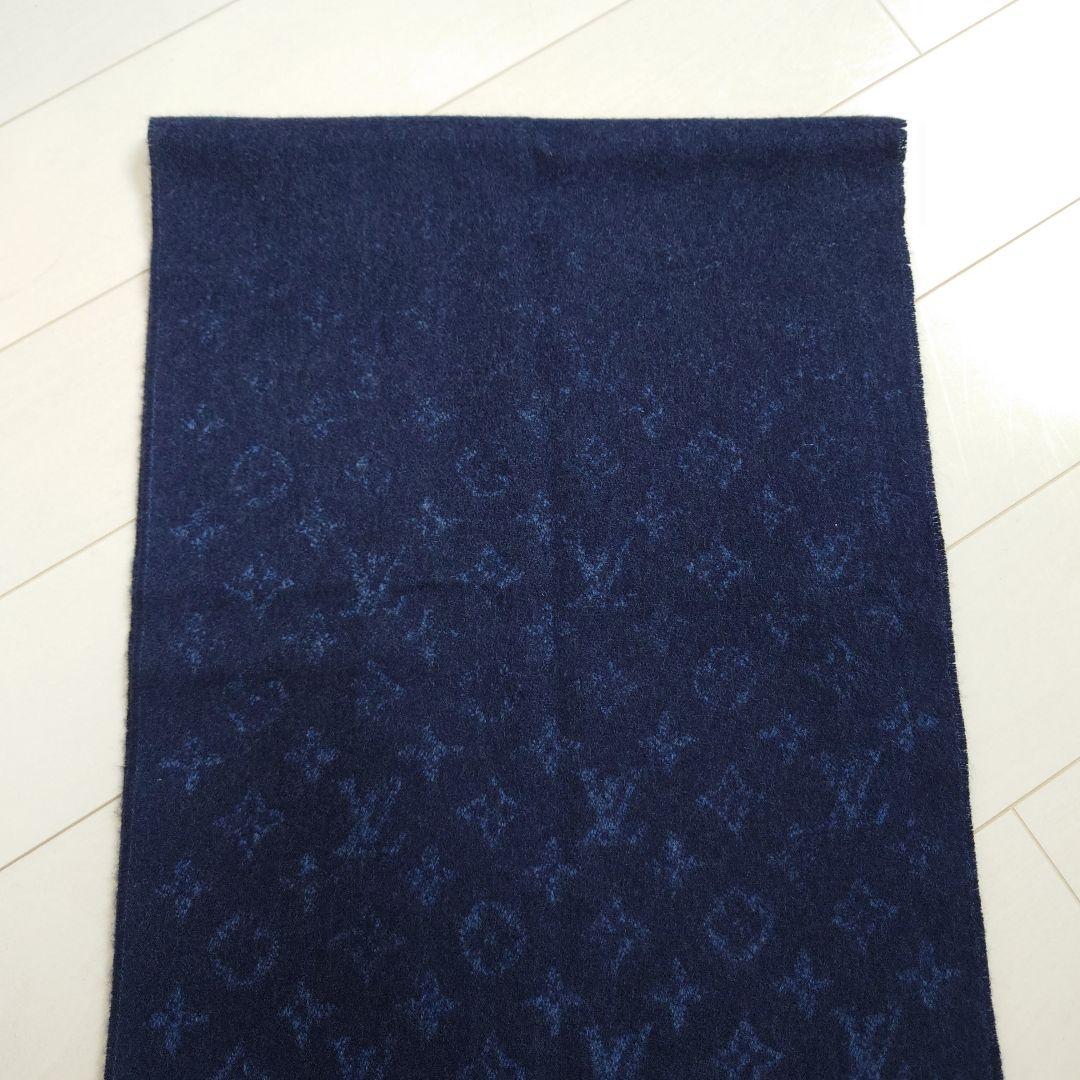 【ほぼ未使用】LOUIS VUITTON マフラー モノグラム グラディエント