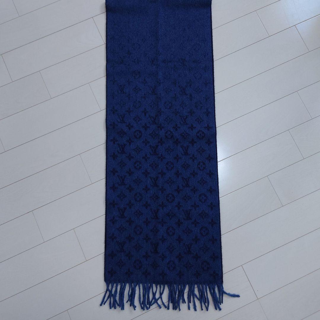 【ほぼ未使用】LOUIS VUITTON マフラー モノグラム グラディエント