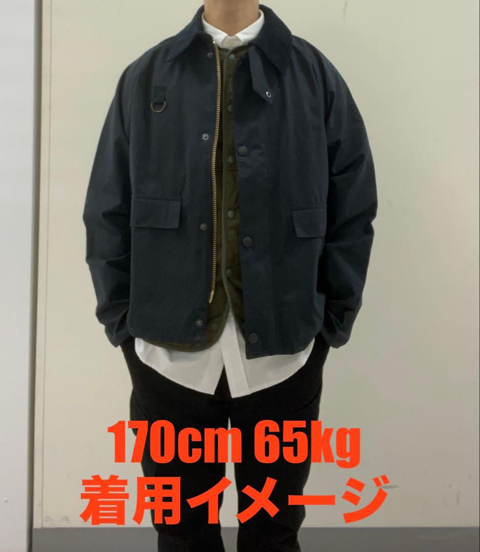 BARBOUR SPEY スペイ ピーチスキン XL ネイビー