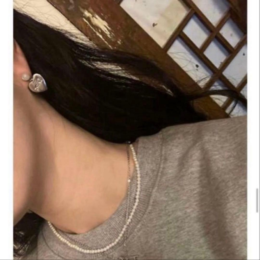 クリスチャンディオールDior ハートパールピアス
