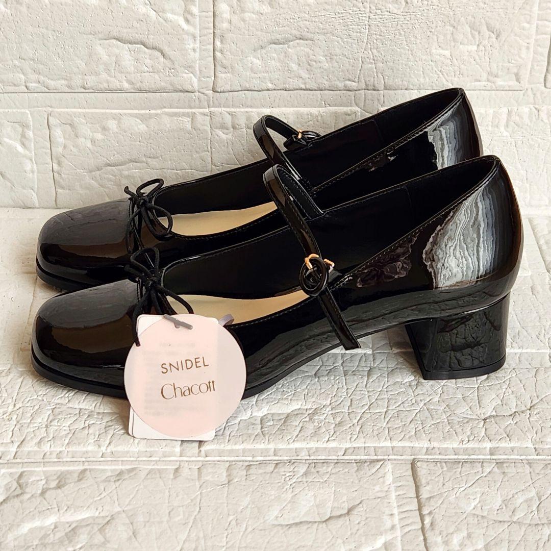 【✨新品✨】コラボSNIDEL×Chacott メリージェーン 黒 Lサイズ
