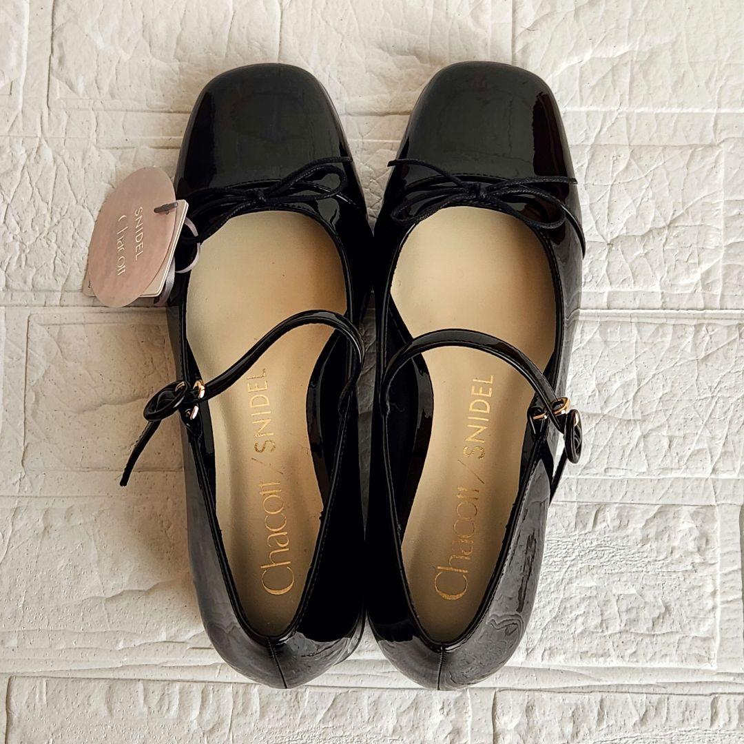 【✨新品✨】コラボSNIDEL×Chacott メリージェーン 黒 Lサイズ