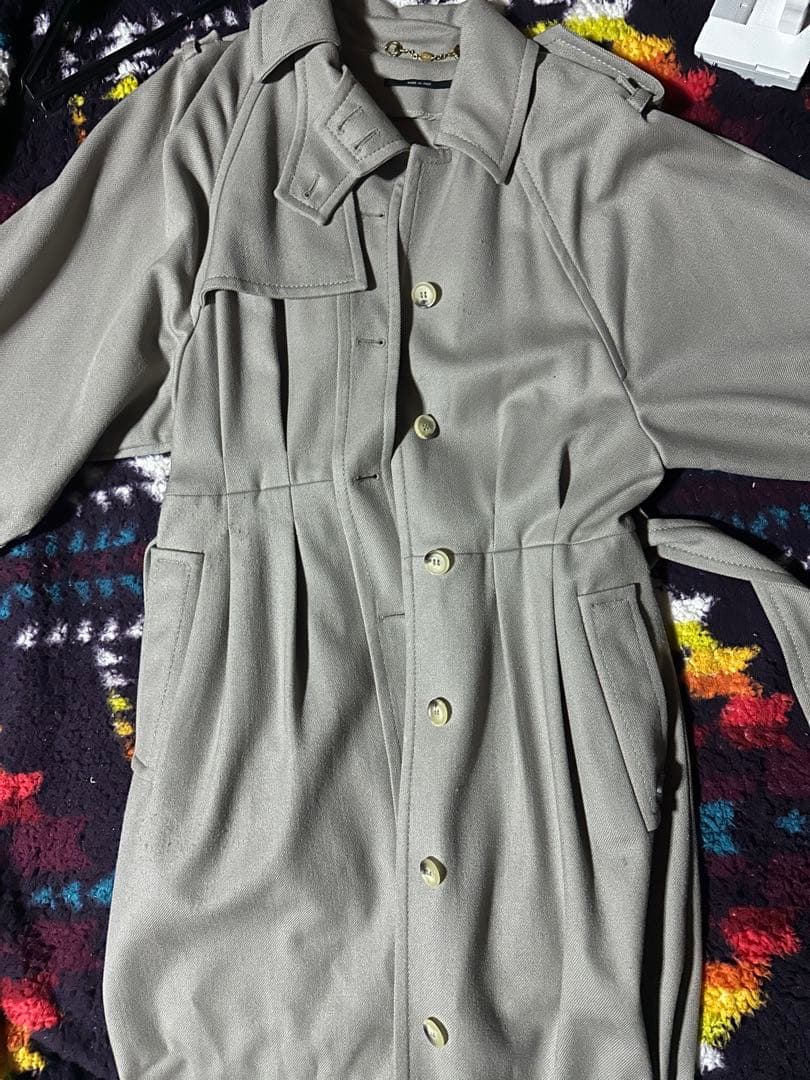 GUCCI ロングコート サイズ40 グレー