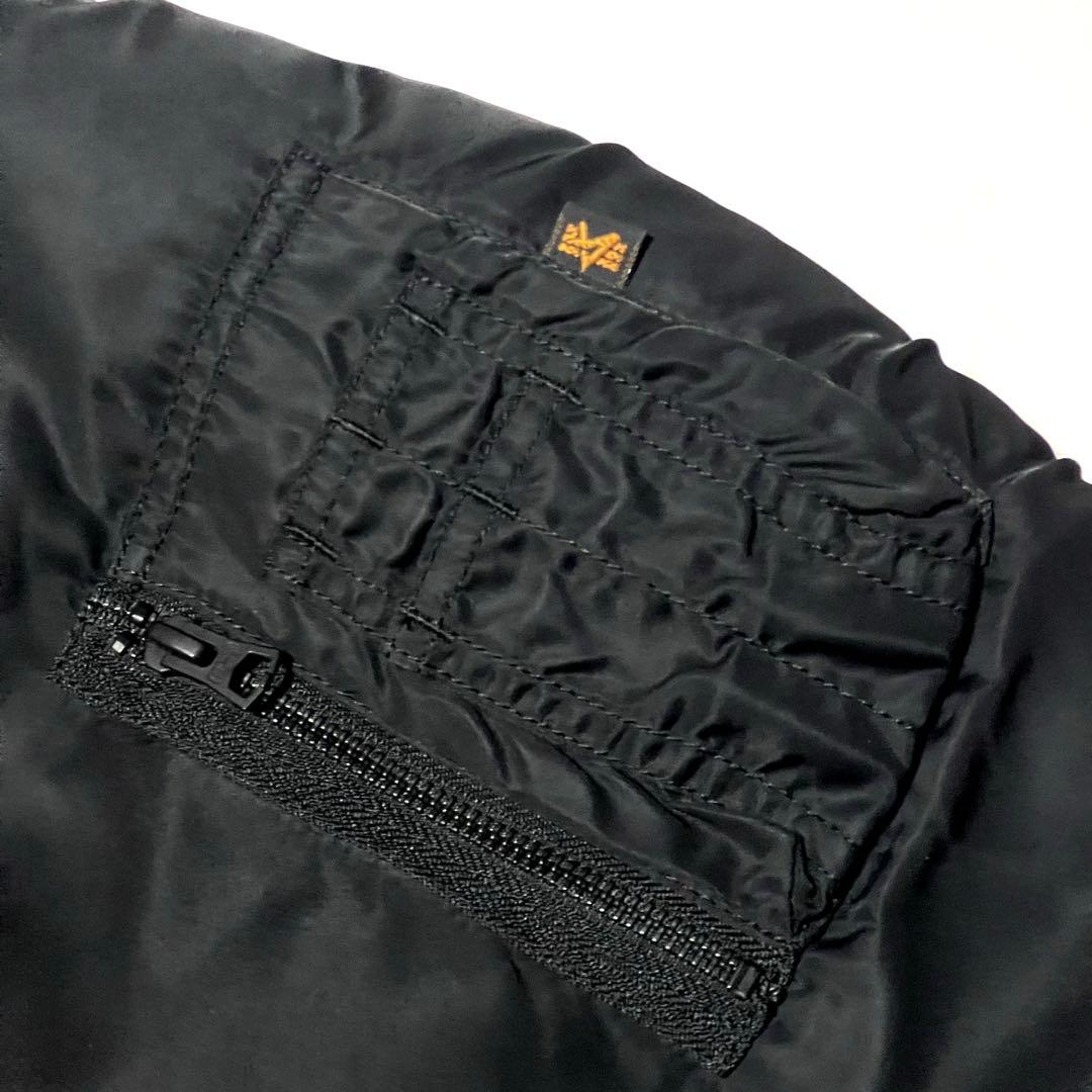 ALPHA × monkey time SIDE ZIP MA-1 （XL）