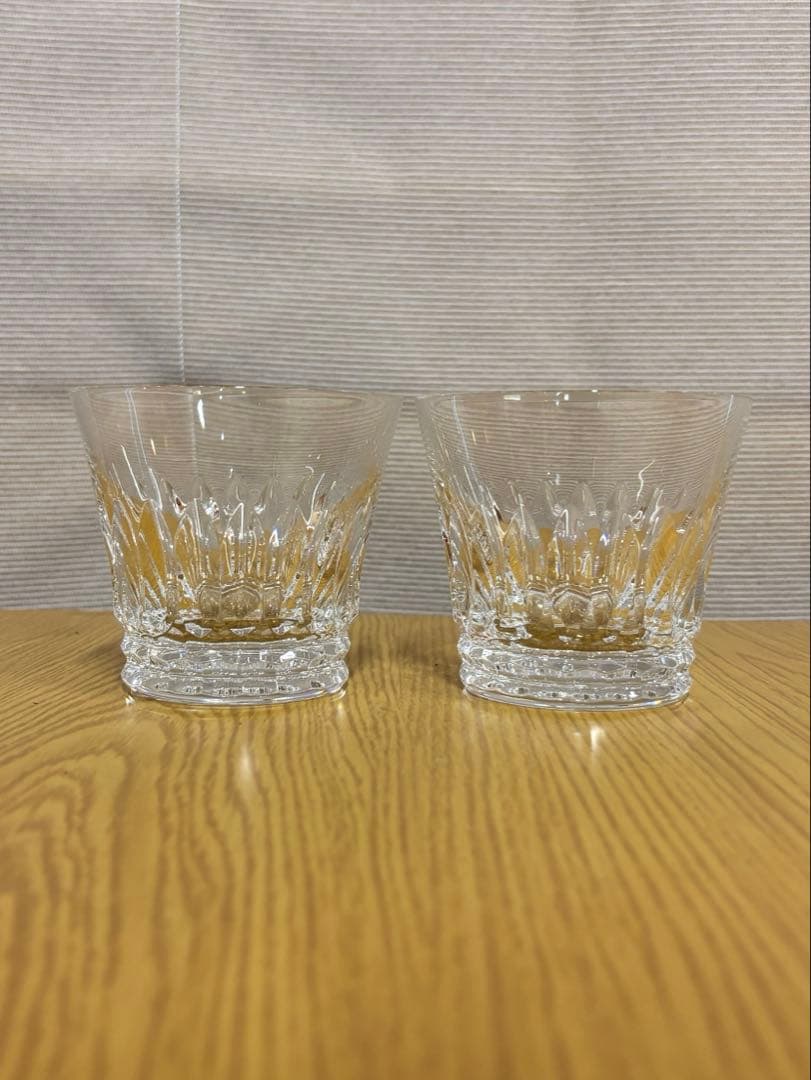 Baccarat バカラ クリスタルカットガラス ペアグラス 酒器 新品未使用