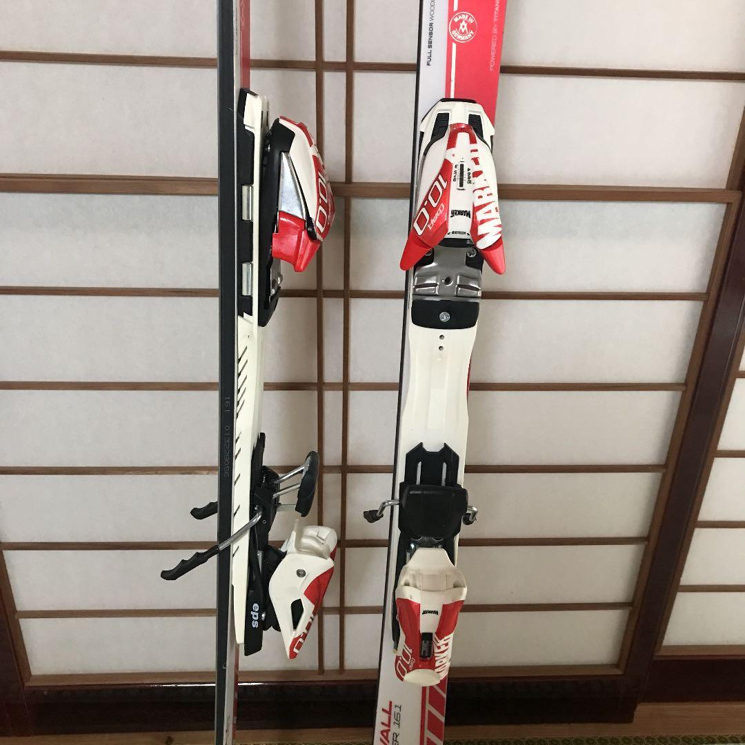 フォルクル　スキー板　161センチ　大回転競技用　ビンディングつき　美品