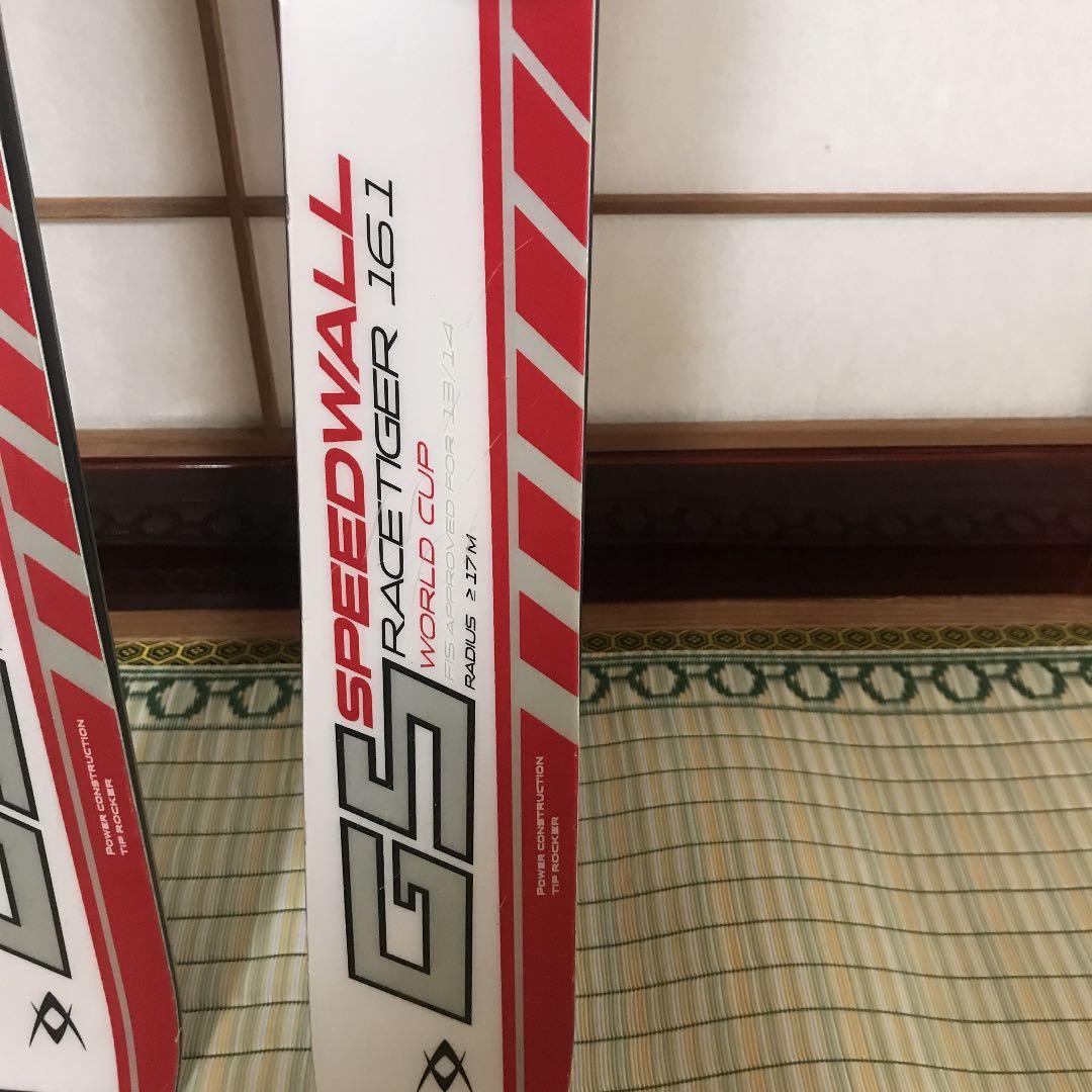 フォルクル　スキー板　161センチ　大回転競技用　ビンディングつき　美品