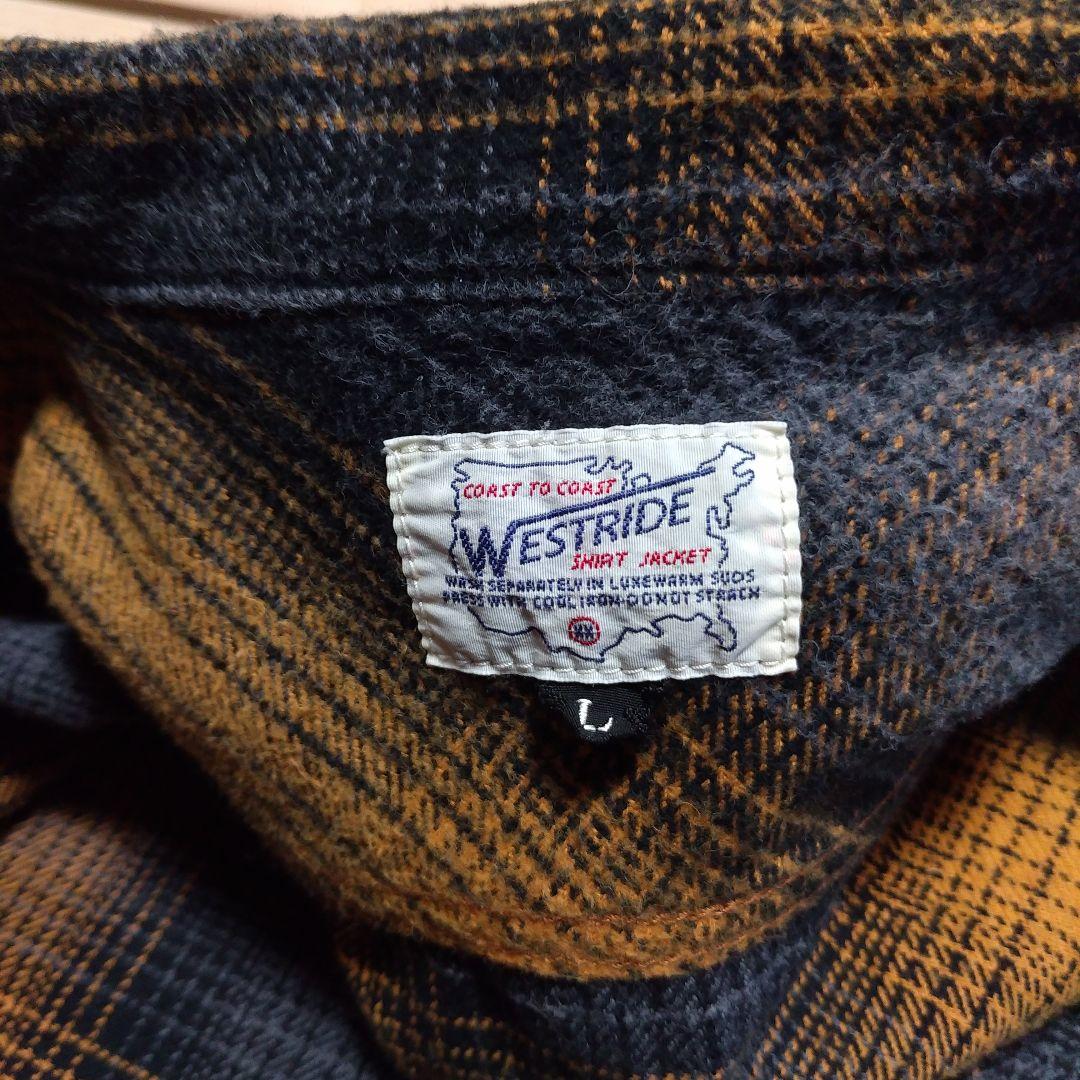 トップス WESTRIDE NAVY WORK SHIRTS