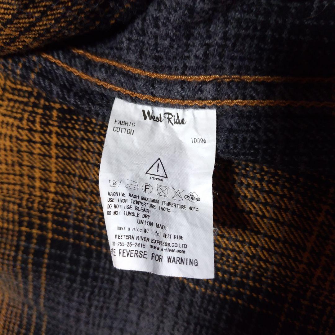 トップス WESTRIDE NAVY WORK SHIRTS