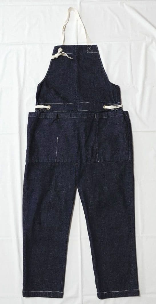 KAPITAL　キャピタル　デニム　エプロンサロペット