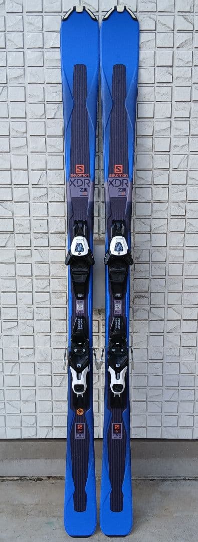 17 18 Salomon XDR 75 161cm 調整式バインディング付き