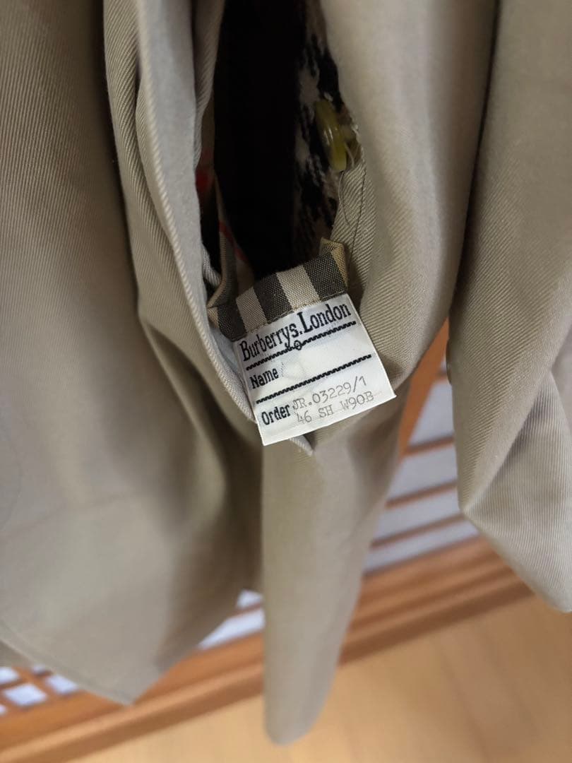 Burberry's ベージュ ステンカラーコート