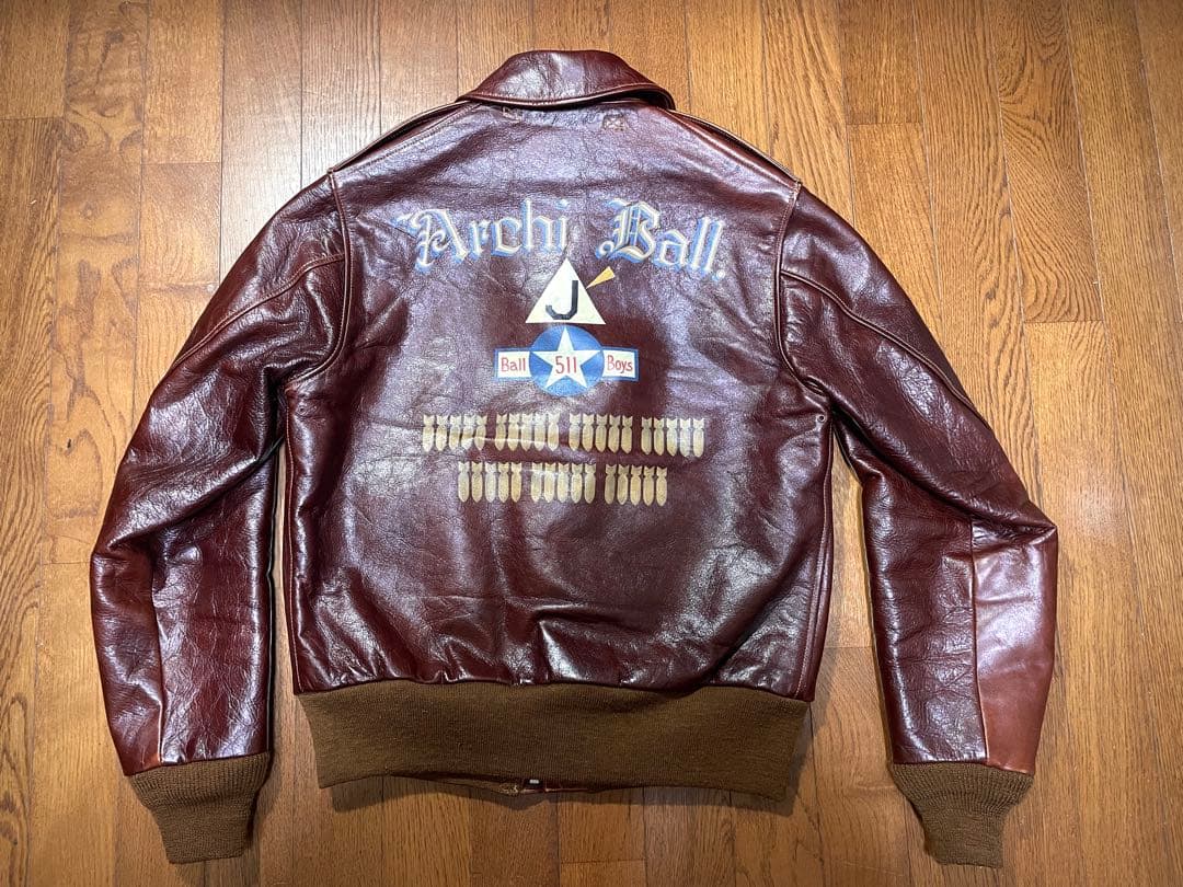 BuzzRicksons バズリクソンズ A-2 ROUGH WEAR 実名復刻