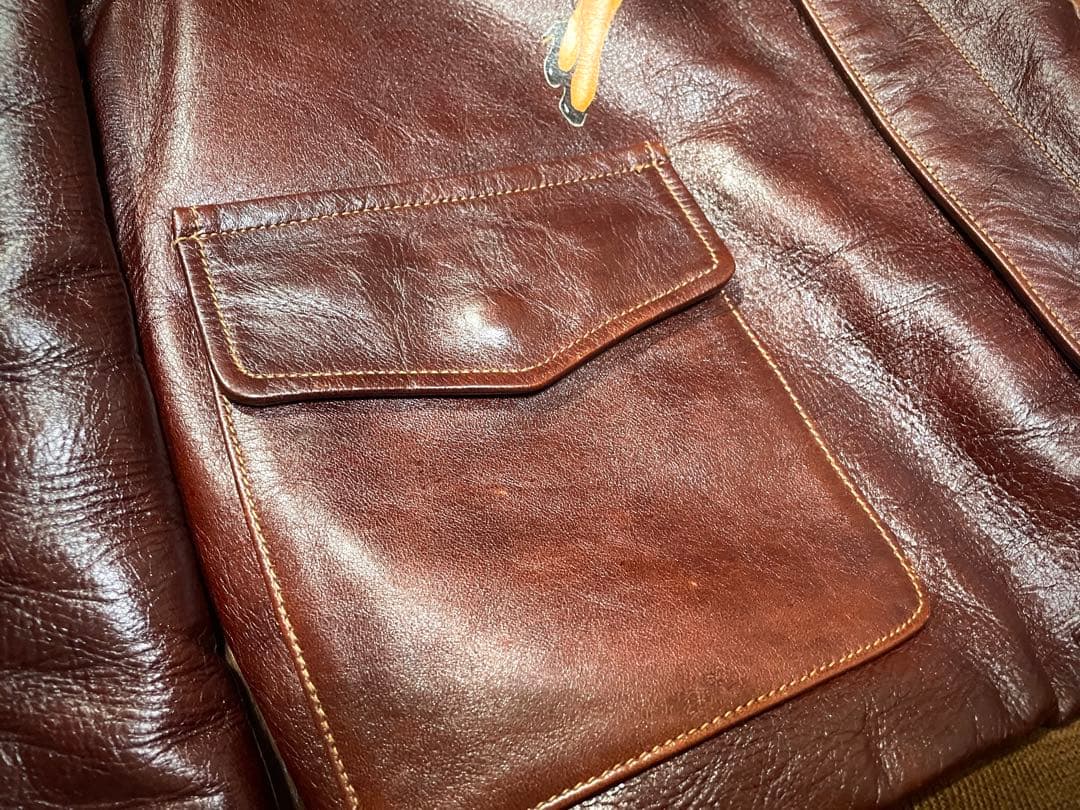 BuzzRicksons バズリクソンズ A-2 ROUGH WEAR 実名復刻