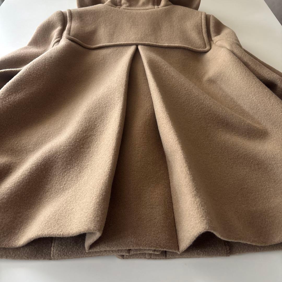 花♡ブルーレーベルクレストブリッジ ベージュウール ダッフルコート
