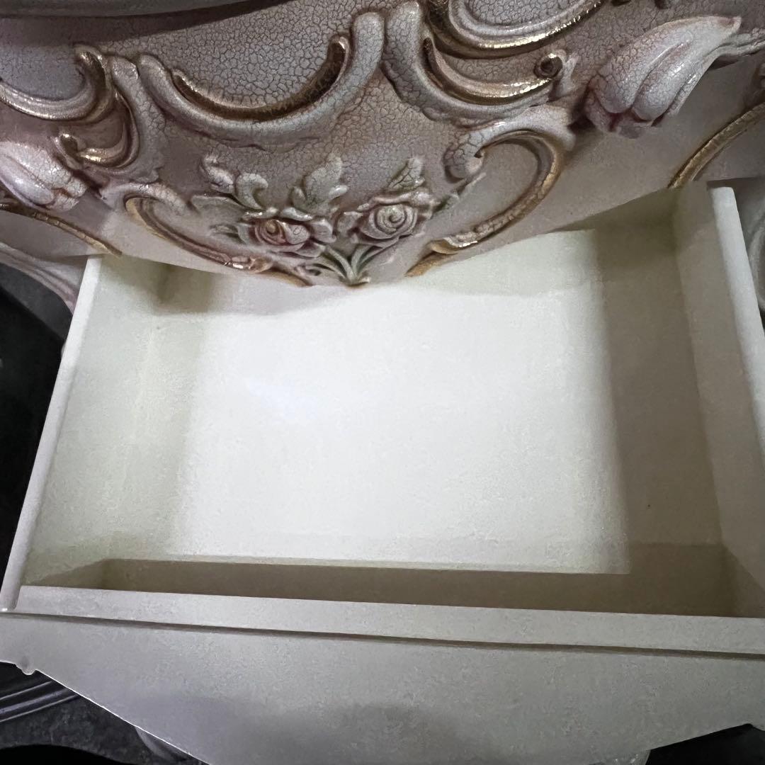 ロココ調 姫家具 アンティーク ドレッサー 大型 豪華 猫脚