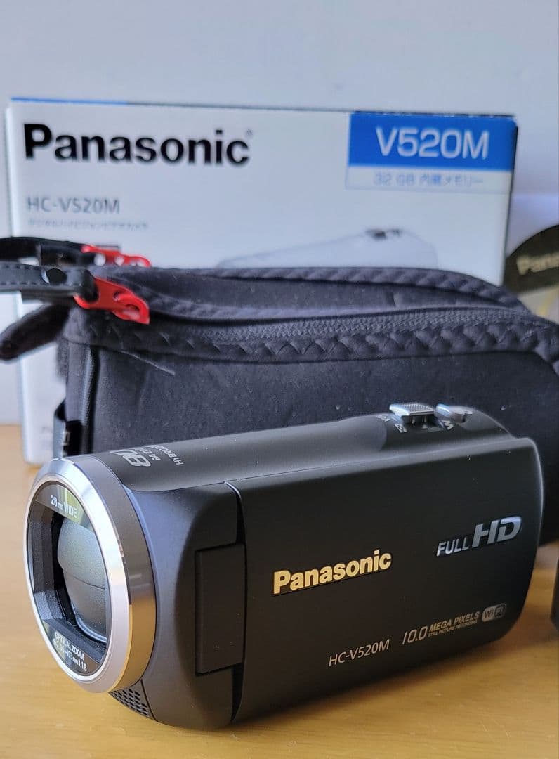Panasonic HC-V520M ビデオカメラ フルHD 動作品