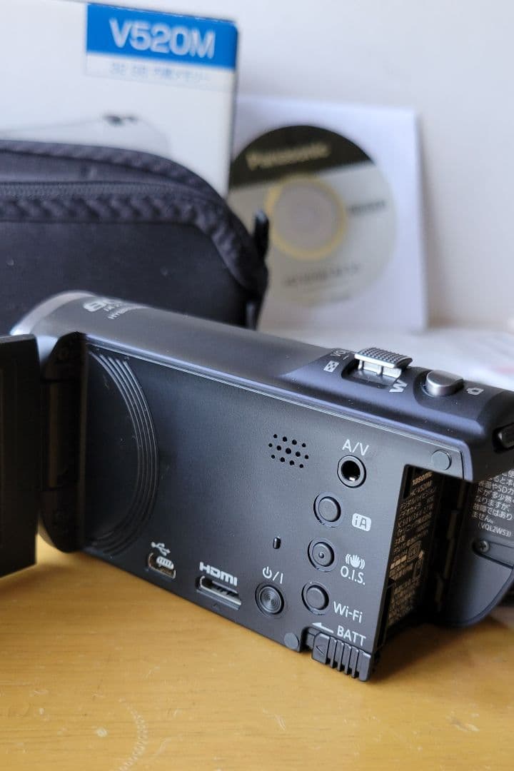 Panasonic HC-V520M ビデオカメラ フルHD 動作品